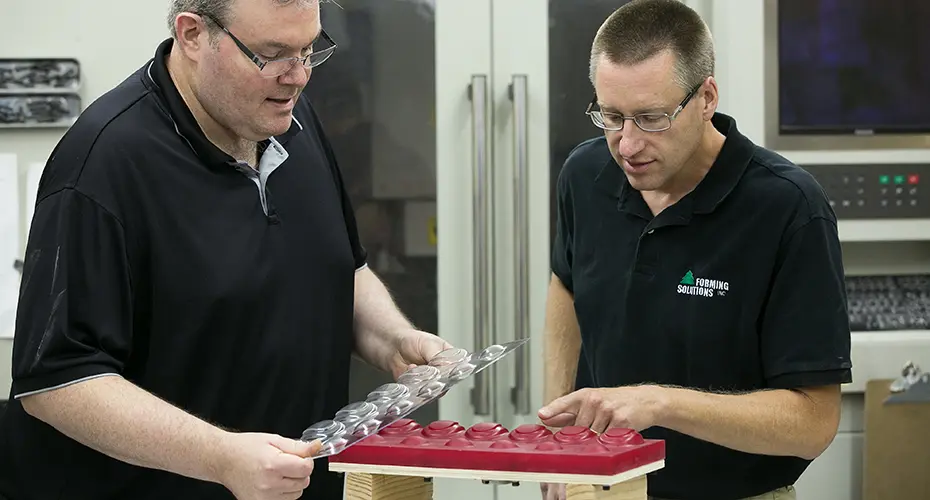 Thermoforming phases of product development
